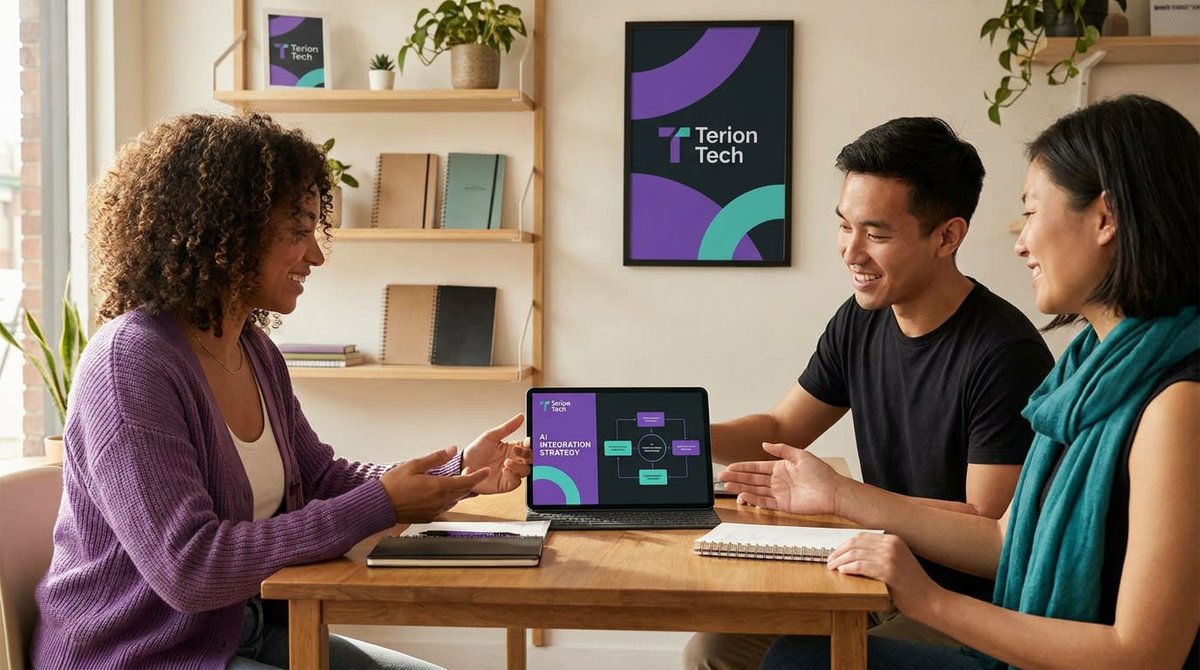 TwistedTerion's tweet photo. Most small businesses think AI is too complex. Wrong. The best AI integration starts with one repetitive task. Automate that first. Then scale.

#AIforSmallBiz #BusinessAutomation #TechTips https://t.co/0jVhBCf5z0