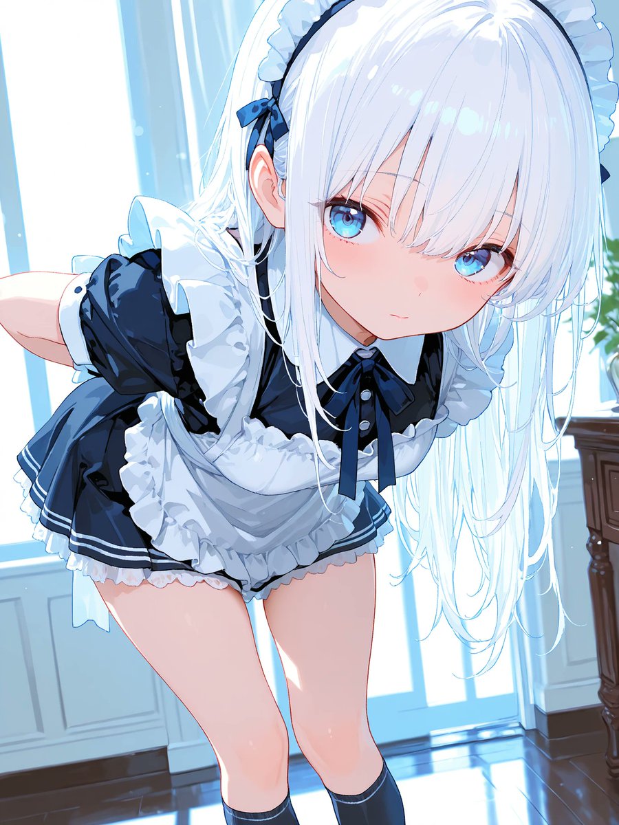 Aiilast's tweet image. 朝ですよー？
#AIart