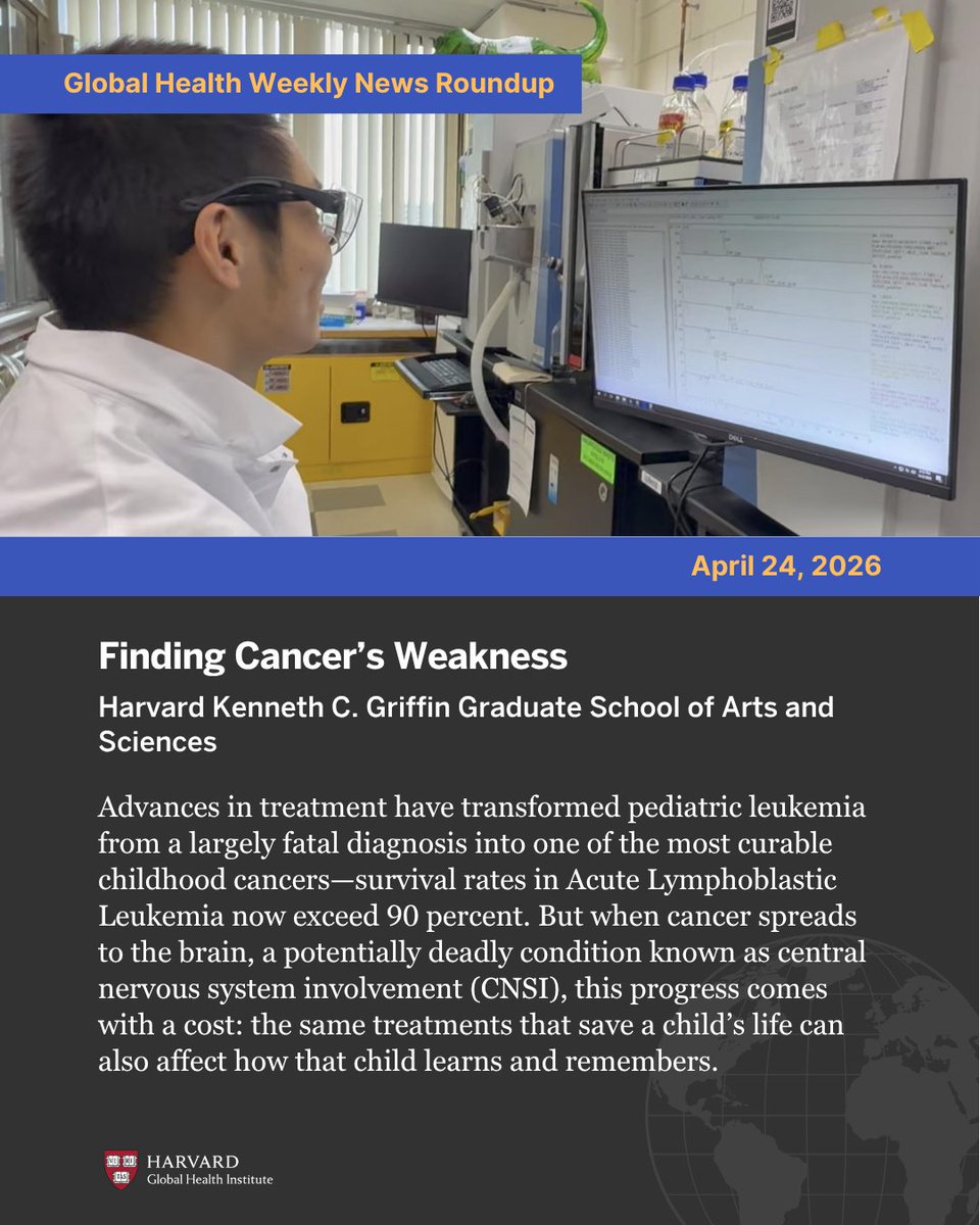 HarvardGlobalHealthInstitute tweet media