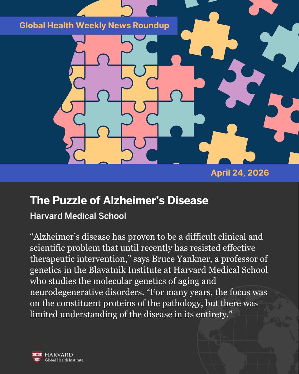 HarvardGlobalHealthInstitute tweet media