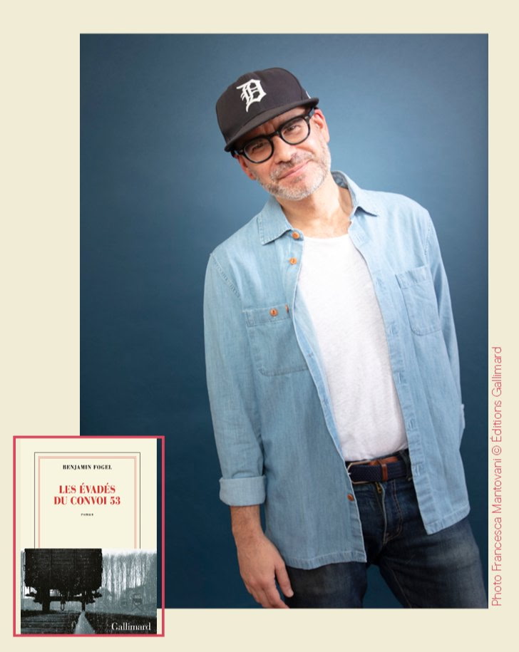 ermite2917's tweet image. Rencontre passionnante avec B. Fogel pour "Les évadés du convoi 53". Des personnages qui donnent tout pour survivre, qui restent des Hommes au milieu l'abject. La célébration de l'entraide, de la vie, de l'humanité dans un roman admirablement construit. #VendrediLecture #livre 💙