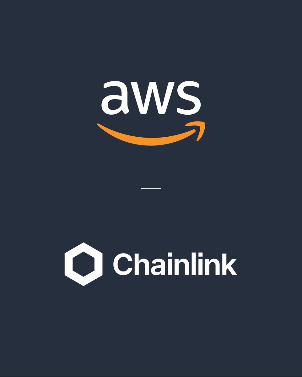 NEW: The Chainlink data standard is now live on <a href="/amazon/">Amazon</a>’s AWS Marketplace.

Now, millions of <a href="/awscloud/">Amazon Web Services</a> developers &amp; hundreds of thousands of businesses have access to the secure data infrastructure required to build institutional-grade blockchain apps.