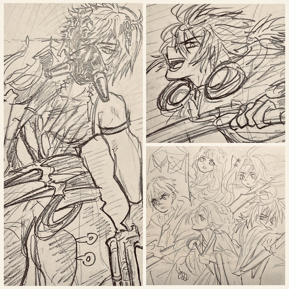 描きたいものを描きたい時に描く！