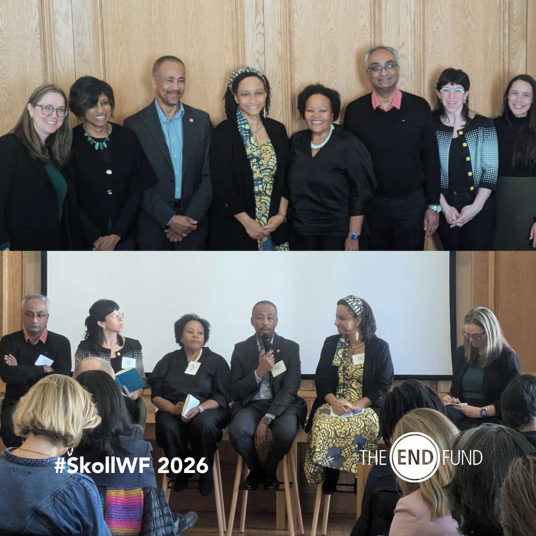 TheENDFund's tweet photo. Thank you, #SkollWF, for bringing together visionary leaders working hard to build and sustain meaningful change.

We’ve learnt so much, been inspired and connected with old and new friends. Thank you to everyone who joined us and shared.

#collaborativephilanthropy #EndNTDs https://t.co/cXdK40f4m5