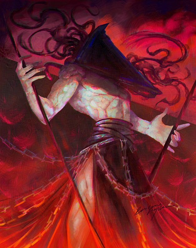 Hell guard🔺

#pyramidhead