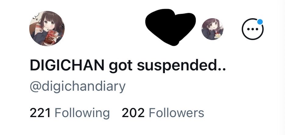 DIGICHAN got suspended.. tweet media