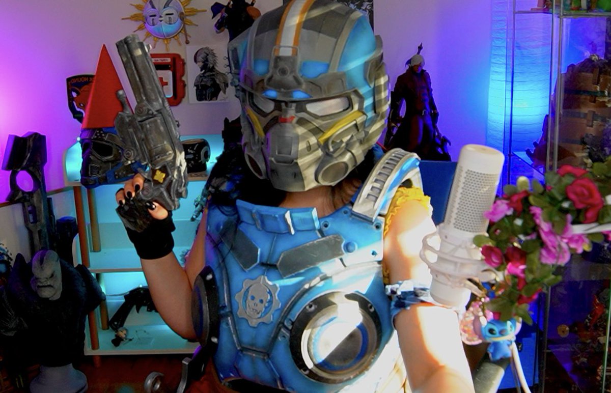 GiannaTTV's tweet image. Tomorrow the 25th 2pm est will be my gears 5 community stream in cosplay! Come stop by ⛄️ #gears #gearsofwar #xbox #cosplay