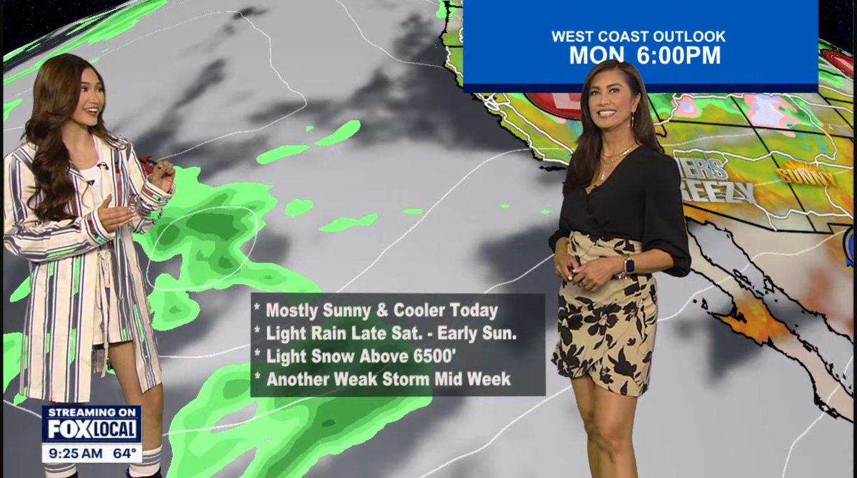 Our Leader Jhoanna is doing a weather report for Good Day LA! WOW!! 

BINI ON GOOD DAY LA

#GoodDayLAWithBINI #BINI_SignalsEP