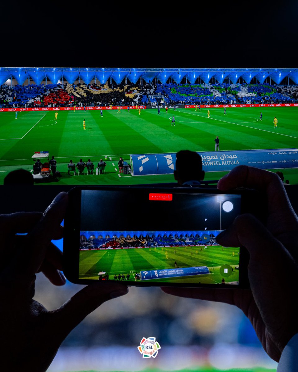 مشهد يستحق التوثيق 🤳🤩

#دوري_روشن_السعودي | #جولات_الحسم | <a href="/FatehClub/">نادي الفتح السعودي</a>