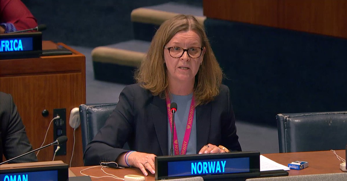 NorwayUN's tweet photo. The outcome document of the #FfDForum was adopted today.
The #SevillaCommitment was a landmark moment for multilateralism. Now should have been the time for implementation of our agreement, not for reframing it.
Read Norway's explanation of position: https://t.co/8hvtK8wikA https://t.co/HIJGWZrnlJ