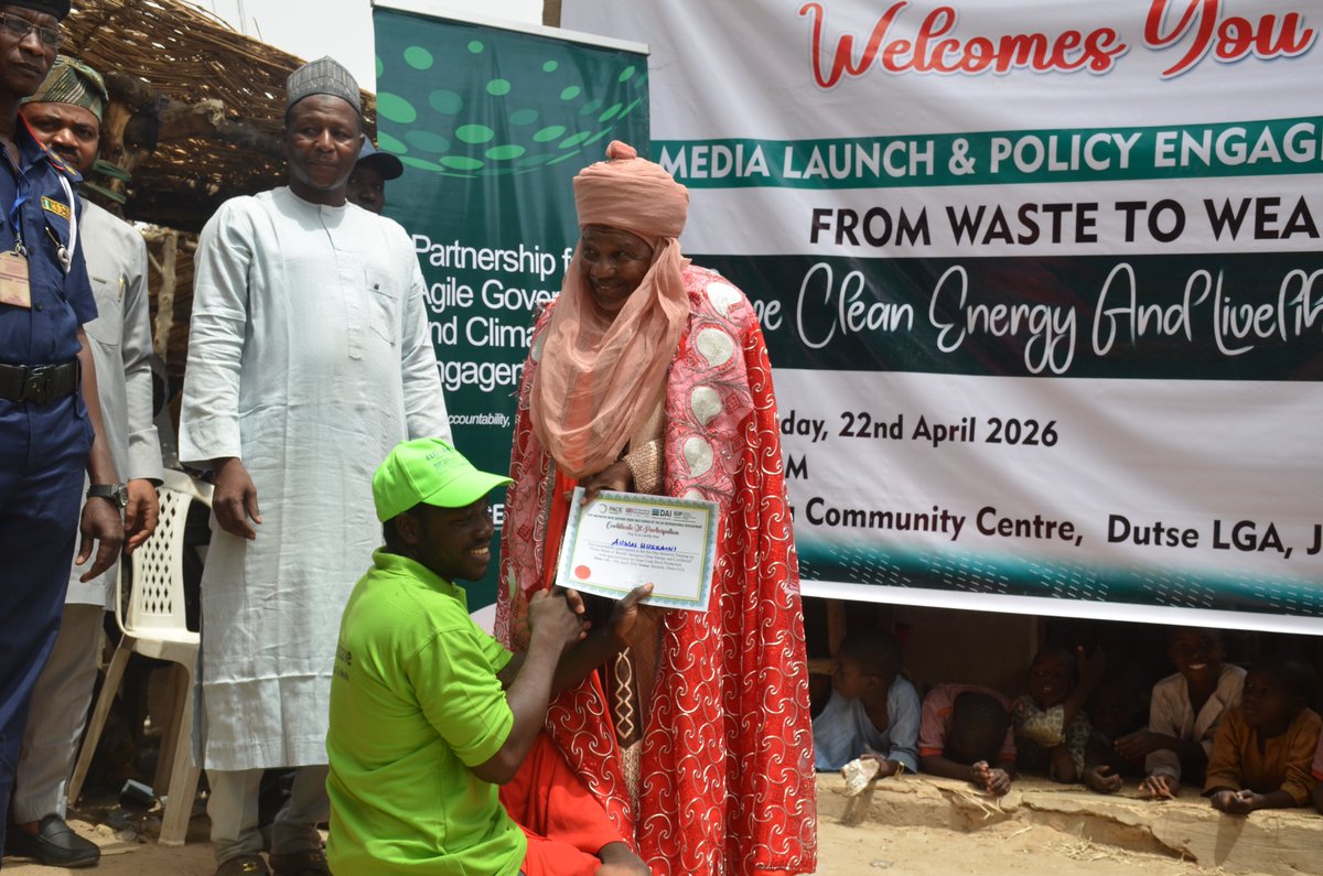 PACE_Nigeria's tweet photo. A working model for community-led climate action, unlocking new pathways for inclusive and sustainable development.

#PACE #ELIP #ClimateAction #CleanEnergy #SustainableDevelopment #Livelihoods #CircularEconomy https://t.co/v6JRhUHRlA