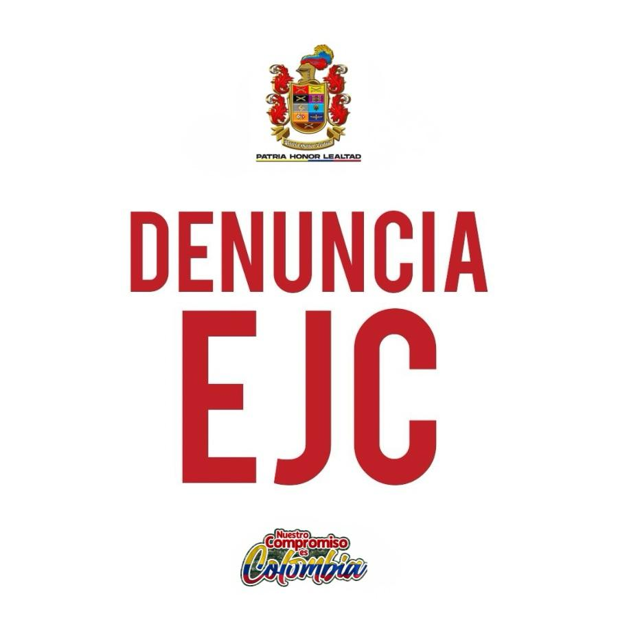 COL_EJERCITO's tweet image. #DenunciaEJC | Rechazamos de manera contundente el lanzamiento de artefactos explosivos improvisados contra inmediaciones del Cantón Militar Pichincha de la Tercera Brigada, en #Cali, acción atribuida preliminarmente al grupo armado organizado residual Jaime Martínez.

Este acto