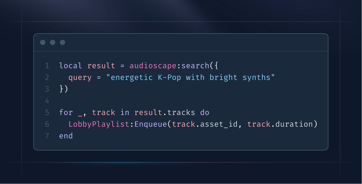 Audioscape tweet media