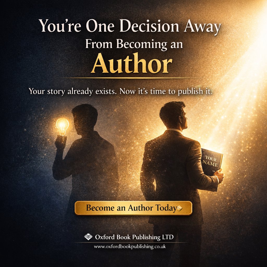 oxfordBookuk's tweet image. You’re one decision away from becoming an author. ✍️

Start your journey today:
👉 oxfordbookpublishing.co.uk

#BecomeAnAuthor #Publishing #Writers #SelfPublishing #Books