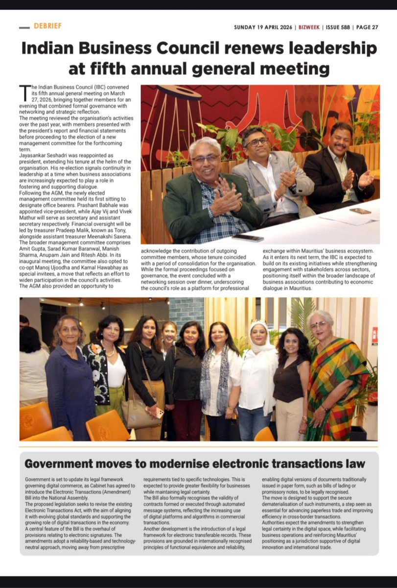 IBC Mauritius tweet media