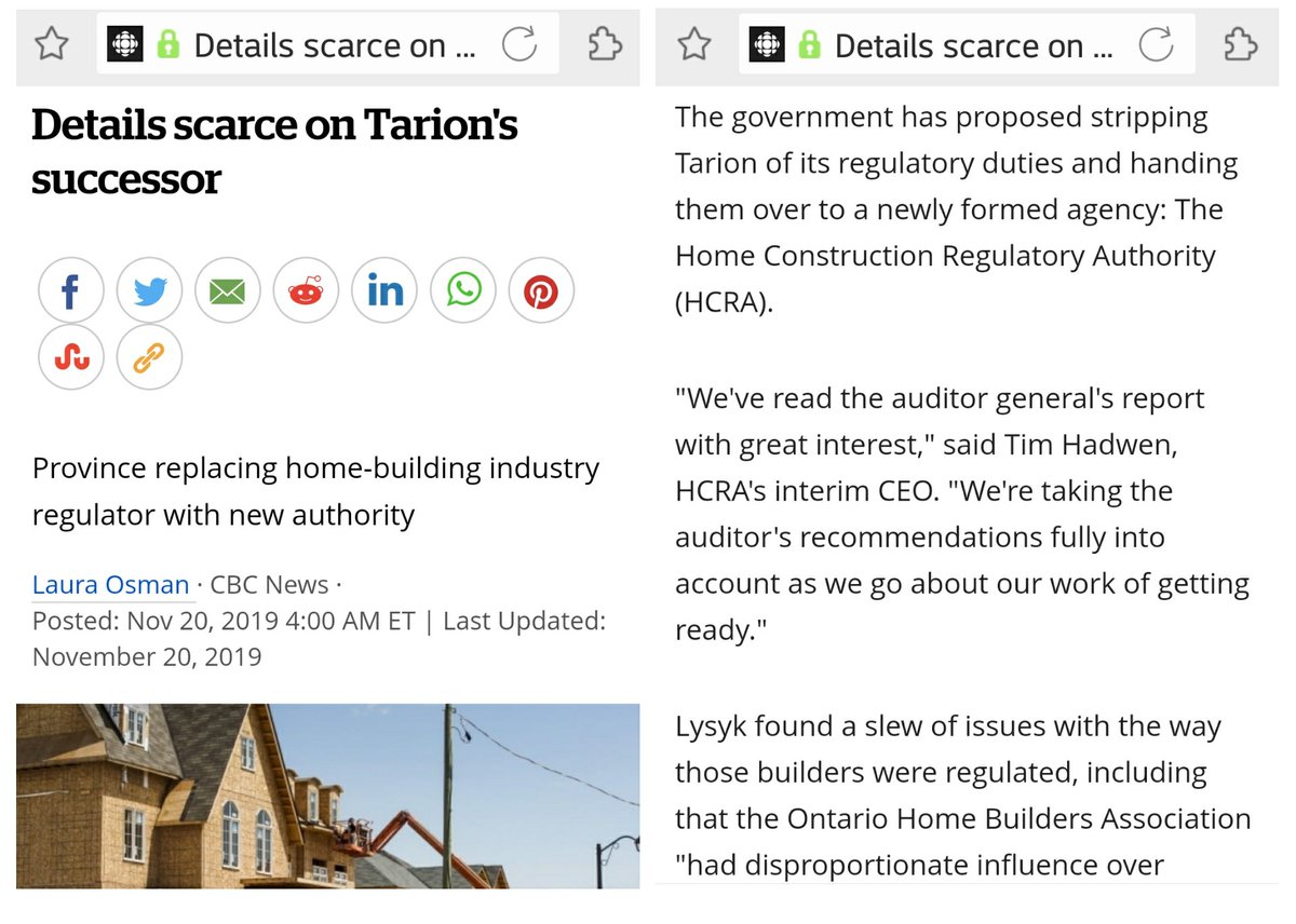 housingdrama's tweet image. Integrity, @RobFlackEML MMAH #Ontario #home #condo building code needs updating and  enforcing ↔️ @stcrawford2 can end Tarion warranty, HCRA ↩️Ministries do the job the taxpayer pays for,not👇