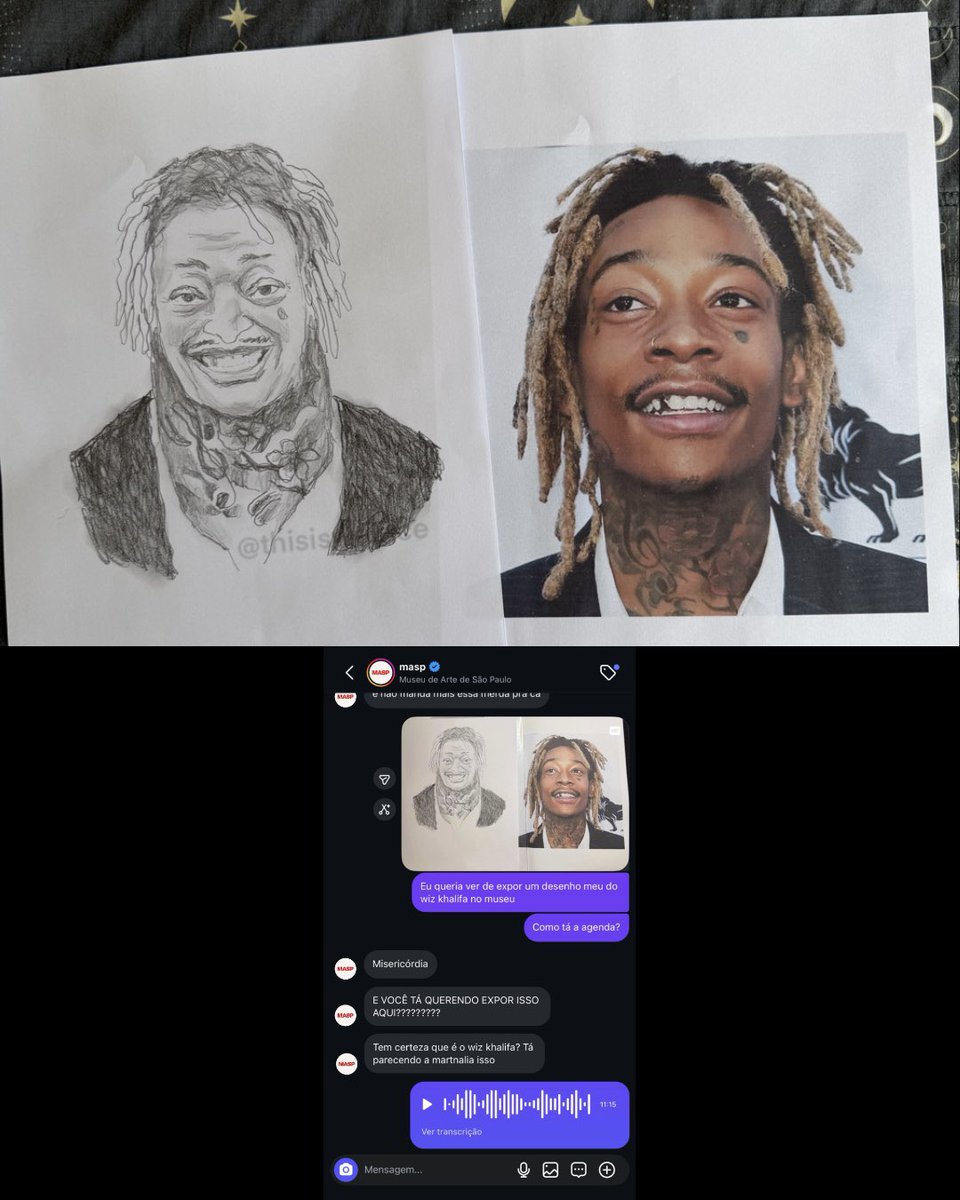 thisiswalace's tweet image. Museu que recusa artista 

#wizkhalifa #drawing #memes #meme #fyp