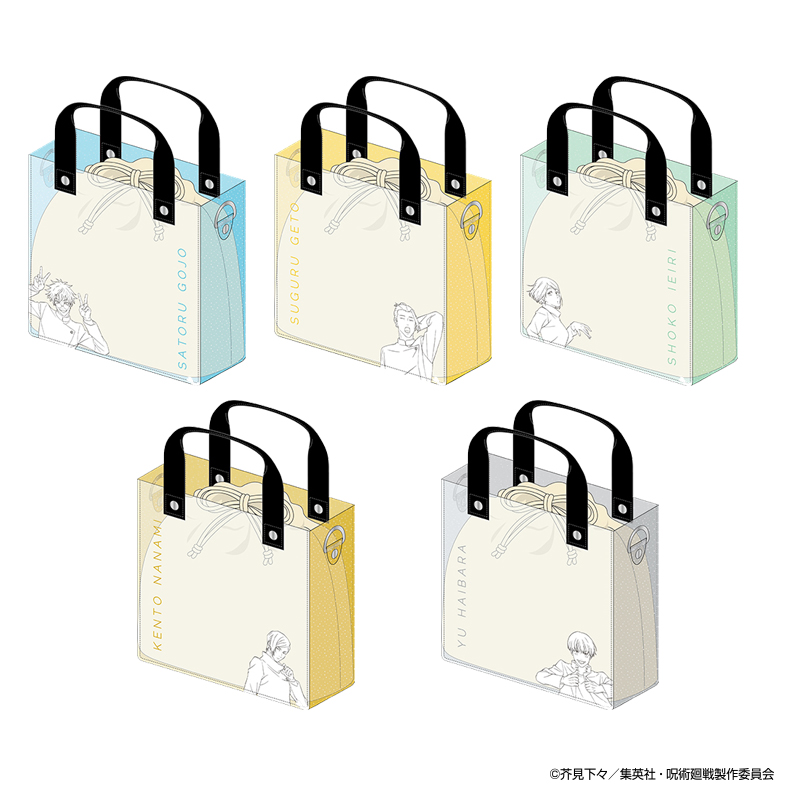 呪術廻戦 アニメーション 呪術廻戦展 クリアバッグ 夏油傑 渋谷事変 ◤ #アニメ呪術廻戦展 物販情報📢 ◢ □クリアバッグ 普段使いしやすい