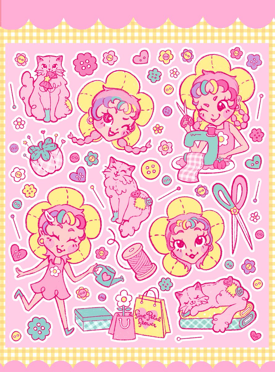 🌸 Five Petal Flower 🌼 tweet media