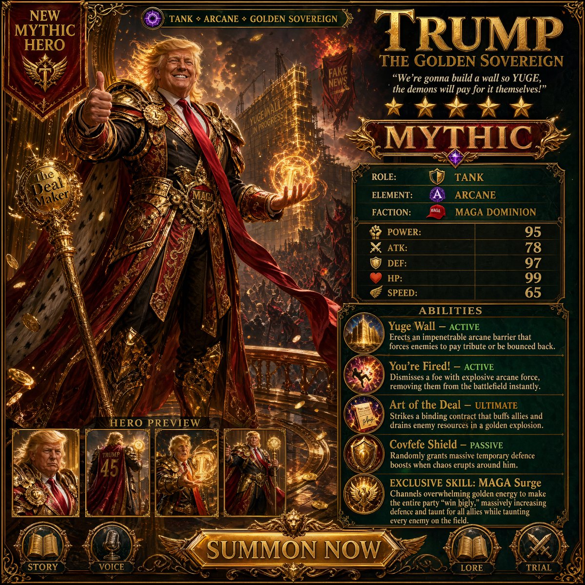 Resists_AiArt's tweet image. Choose your Champion! ⚔️👑