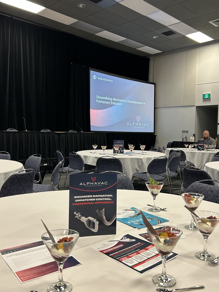 AngioDynamicsCV's tweet photo. Hands-on learning took center stage yesterday at #SCAI2026! From hands-on PE workshops to our PE-focused satellite session led by experts, Dr. David Zlotnick, Dr. Kenneth Rosenfield, Dr. Sukhdeep Basra, and Dr. Maya Serhal. 

Risk Info: https://t.co/Vxf0mNw9wS

UC/NA/SM/4318 https://t.co/zmhUNjf0o6
