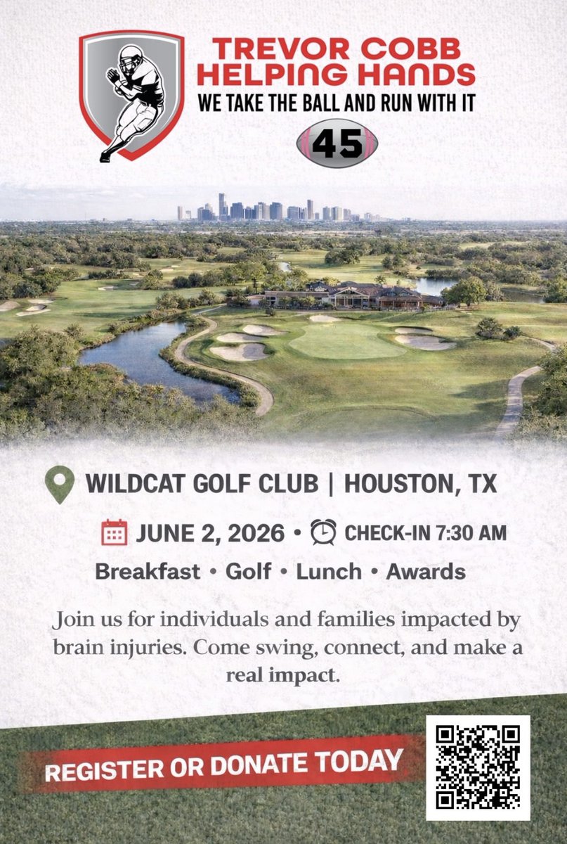 MarkBerman_'s tweet photo. Trevor Cobb was an All-American running back with @RiceFootball in 1991, winner of the Doak Walker Award, three-time All-SWC and member of the Texas Sports Hall of Fame. Trevor plays golf with one hand after suffering a stroke 13 years ago. https://t.co/sWr8mSaZmx
