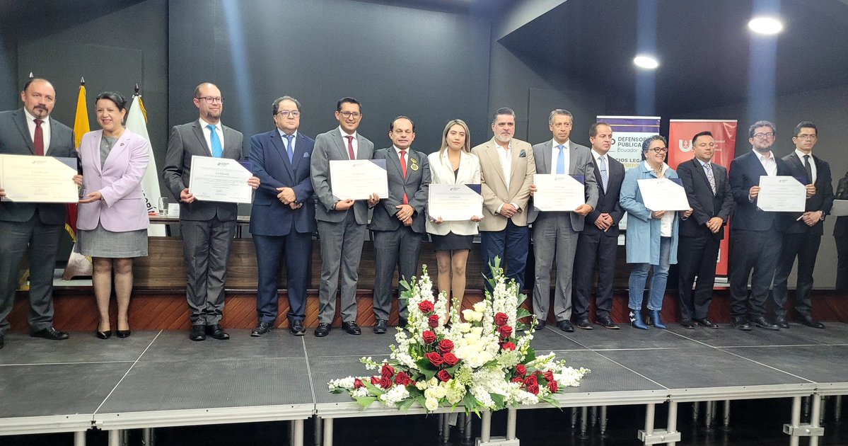 Defensoría Pública del Ecuador tweet media