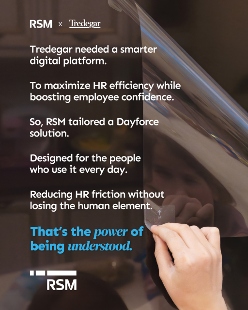 When a leading manufacturer modernizes their core management technology, the stakes are incredibly high. By deeply analyzing their internal culture, RSM deployed a custom solution that streamlined financial efficiency. This seamless transition empowered... rsm.buzz/4tsASDx