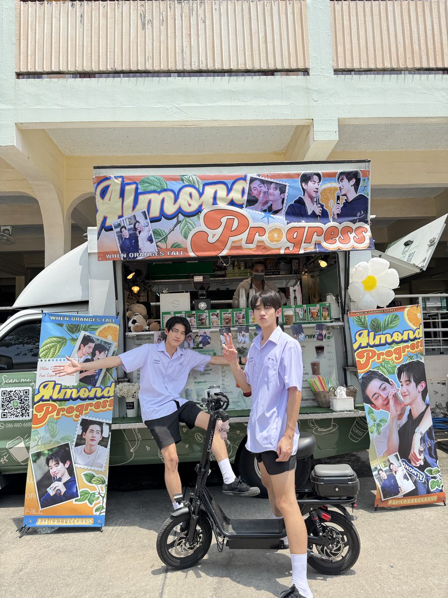 almondsleepp's tweet photo. ขอบคุณfood supportและfood truckวันนี้นะค้าบที่ทำให้ผมและพี่ๆทุกๆคนในกองอิ่มท้องนะค้าบ จะตั้งใจทำผลงานออกมาให้พี่ๆได้ดูกันน้า เดี๋ยวได้ดูแน่ค้าบทุกคน👀
#pspw #ด้อมภภ
#almondbabybigboy
#whenorangefall https://t.co/KiuPOKV4ng