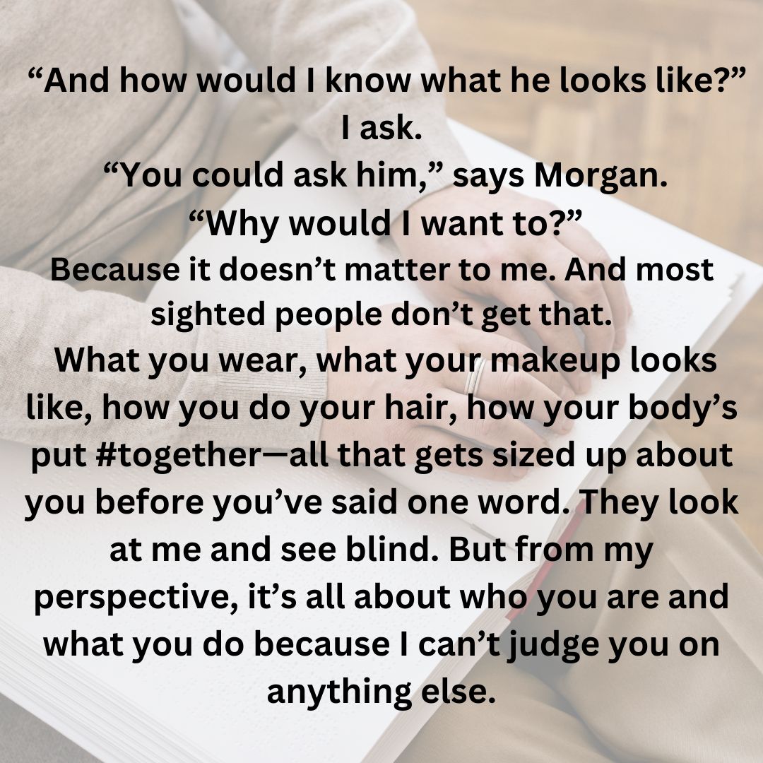 WannerCheryl's tweet image. April 19-25 is Disability Book Week! And SEE ME AS I AM is a YA disability representation novel featuring a blind MC who wants, among other things, to meet and interview her favorite rock star—and finds love along the way! 

#disability #disabled #blind #blindness #yabooks