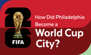 HistoryFLP's tweet photo. Come visit Parkway Central Library this Monday at 6:30 p.m. for a preview screening of "Gritty but Global," and learn how Philadelphia came to embrace soccer, and became a World Cup City.
@FreeLibrary 
#WorldCup
https://t.co/ZKzTqaBCUe https://t.co/G71YXIHhLo