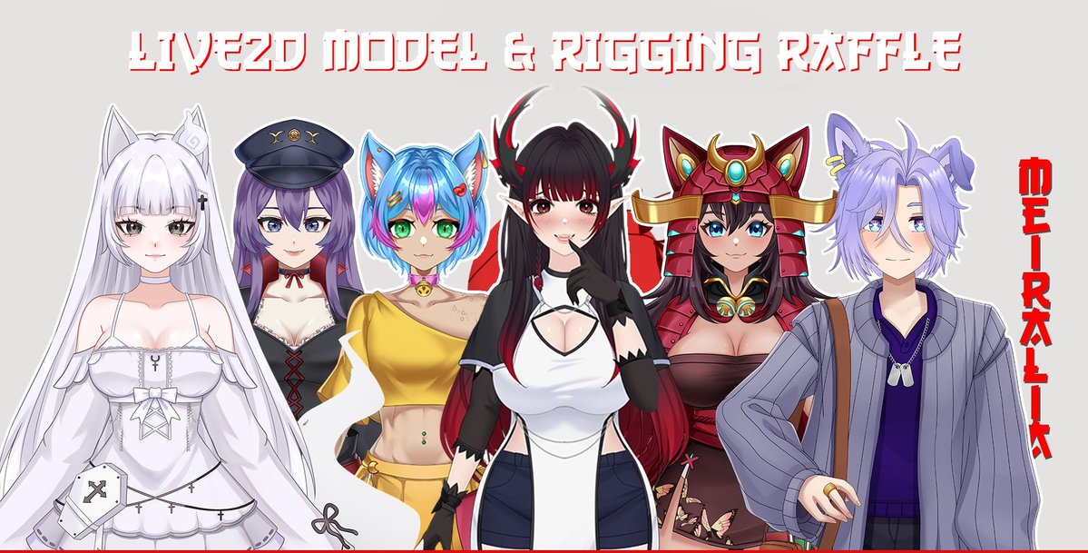 Meira | Live2D Comms Open tweet media