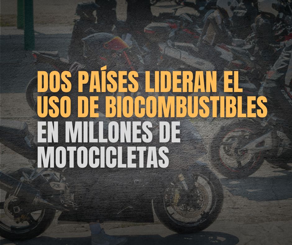 Millones de 🏍️ usan gasolina con altos % de #etanol, sin presentar limitaciones en su potencia ni daños en su motor. ¿Te gustaría saber dónde? Dale clic a este enlace bit.ly/4u64Jl9 y descubre cómo este biocarburante de origen vegetal está transformando el mundo.