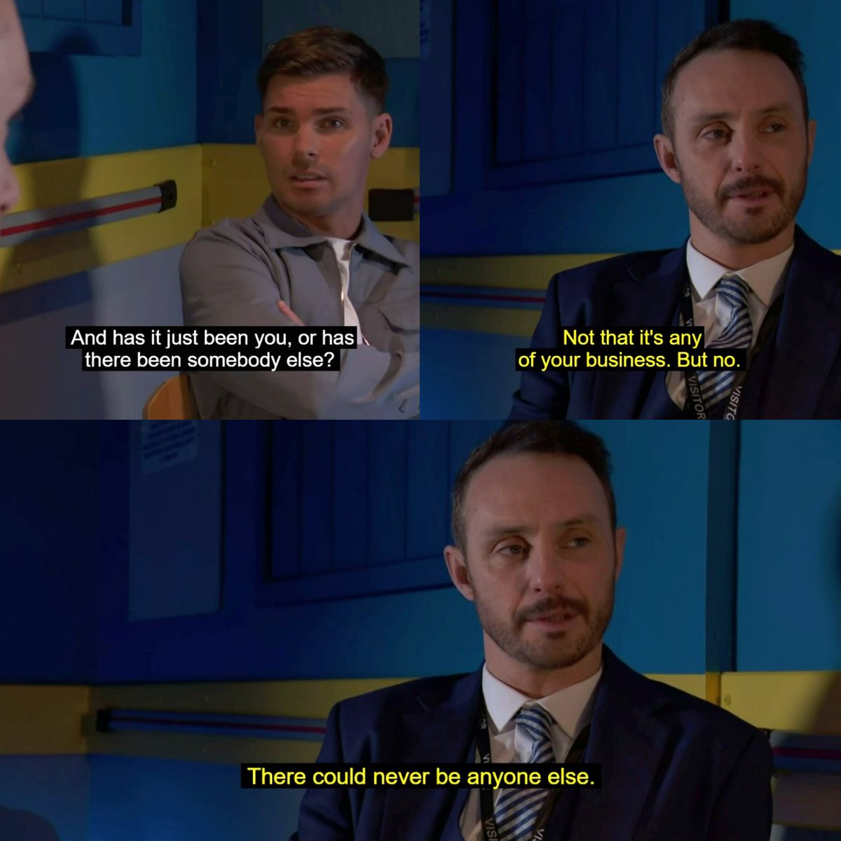 Team_Stames's tweet photo. Awww, James ๐ฅน #stames #Hollyoaks https://t.co/x7C7PfxDrV