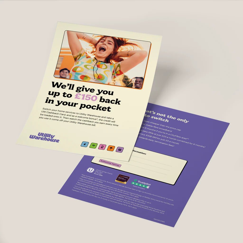 Even more value across Broadband, Mobile &amp; the Welcome Bonus. More savings for your customers, more reasons to reach out. uw.link/56HGV6