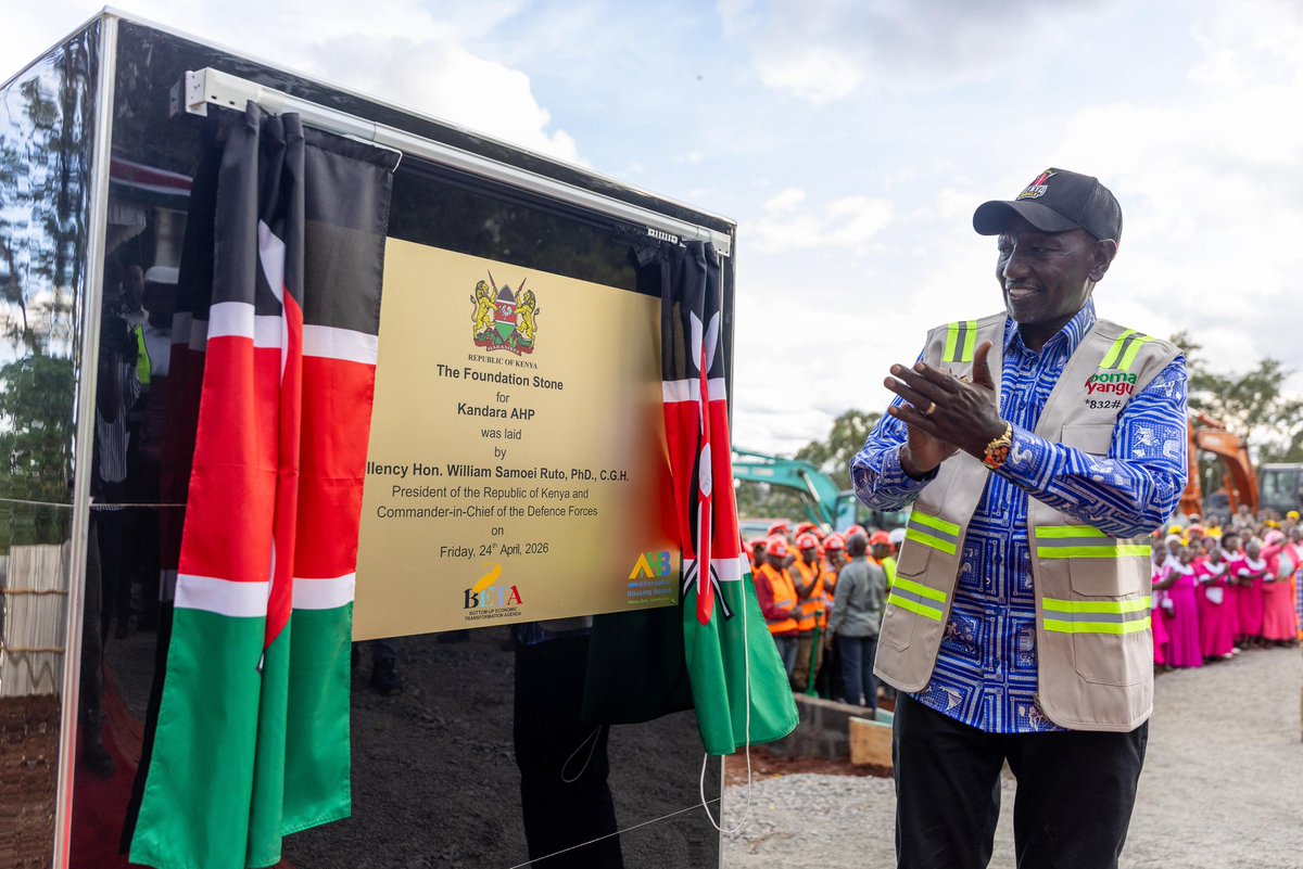 William Samoei Ruto, PhD tweet media