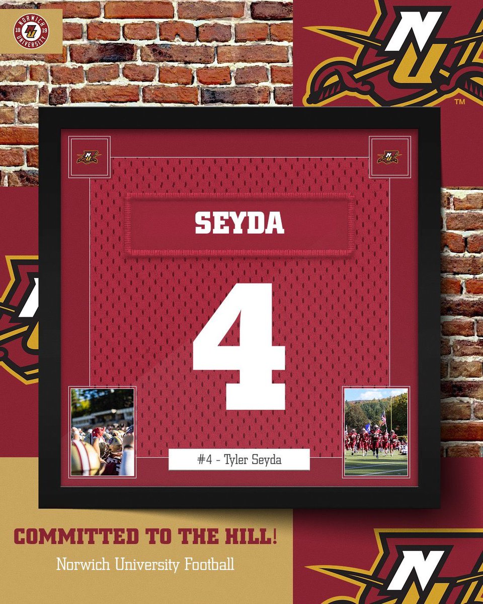 tylerseyda's tweet photo. I am officially committing to Norwich university and @NorwichFB thank you @BwoodFB @CoachRDeJesus @Coach_Niehr @Coach_Kuhlmeier @jr_gennaro5567 for pushing me and believing in me and @CoachPJ_Arcuri @THEcoachRussell @Coach_Latimer @CoachHeas  for the opportunity https://t.co/tQFPl8EFav