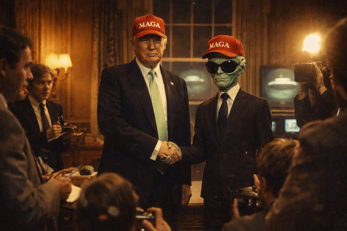 Make Aliens Great Again tweet media