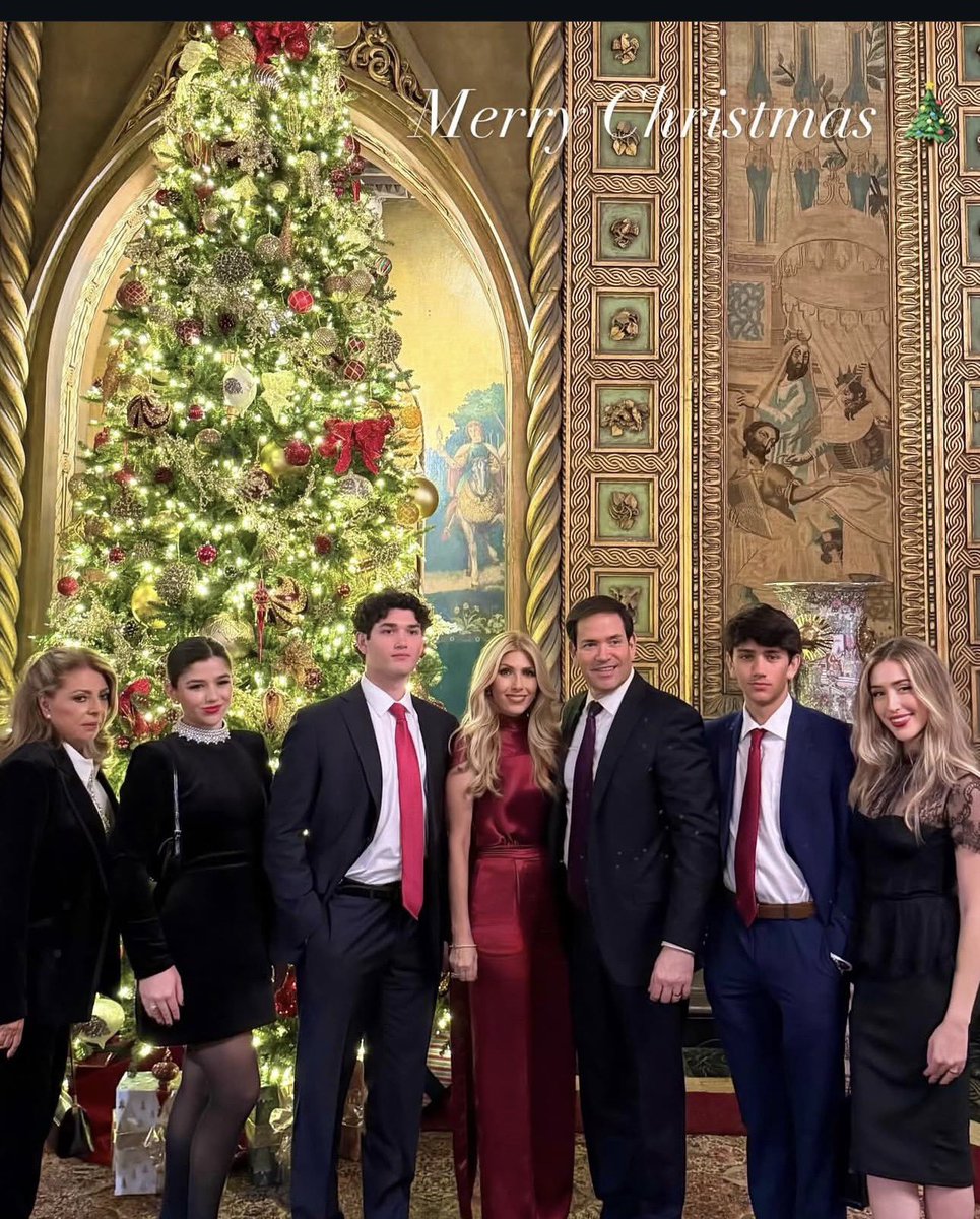 stee_chi's tweet photo. @sagesteele Marco Rubio’s children who are all adults  are wondering when Papa is coming back??

Are you officially old enough not to care whether what you repost? 

Shame you have fallen so far from respectful journalist to propaganda peddler https://t.co/W81Hfq6idT