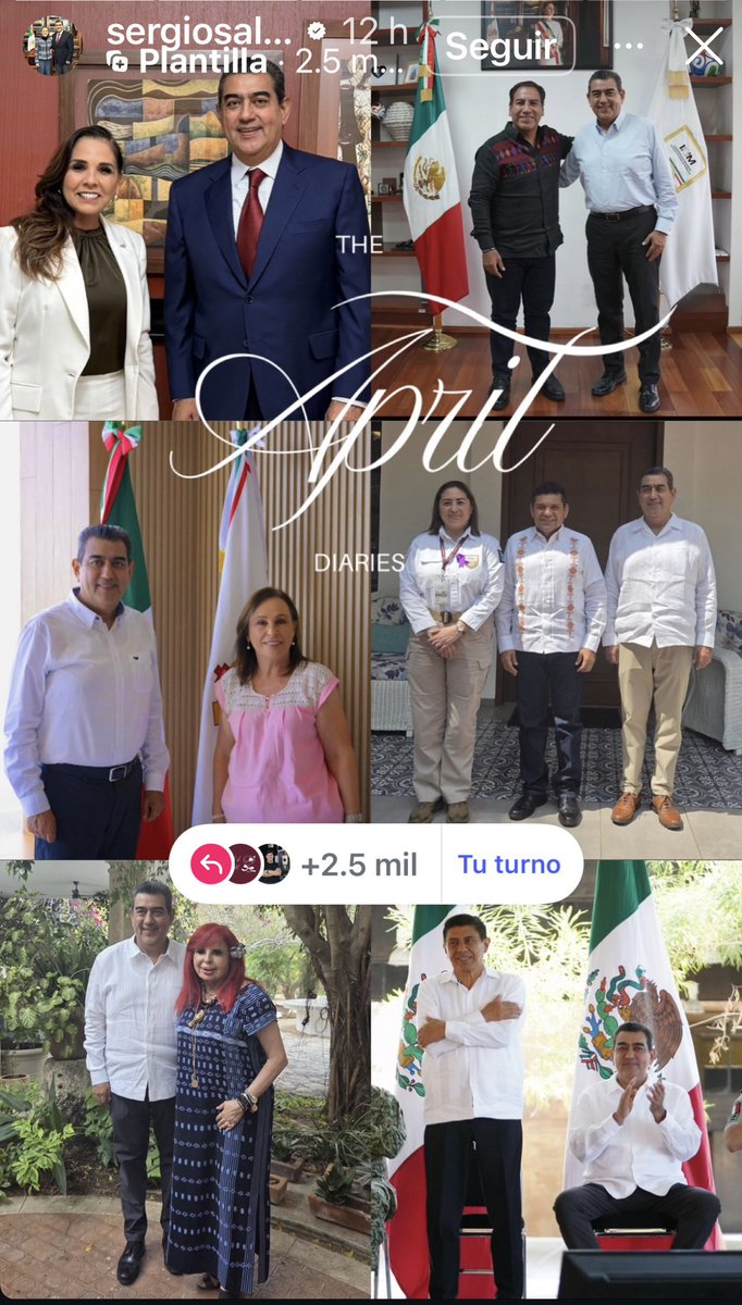 ALunaSilva's tweet image. 📣 Por segunda ocasión en la semana se ha visto a @SergioSalomonC llegar a Palacio Nacional 🦅. Ocurrió hace 3 días y hoy nuevamente. ¿A qué o por qué? Sólo el ex gobernador de #Puebla lo sabe. Pero NO DEJA DE LLAMAR LA ATENCIÓN. Como tampoco las reuniones que en abril sostuvo