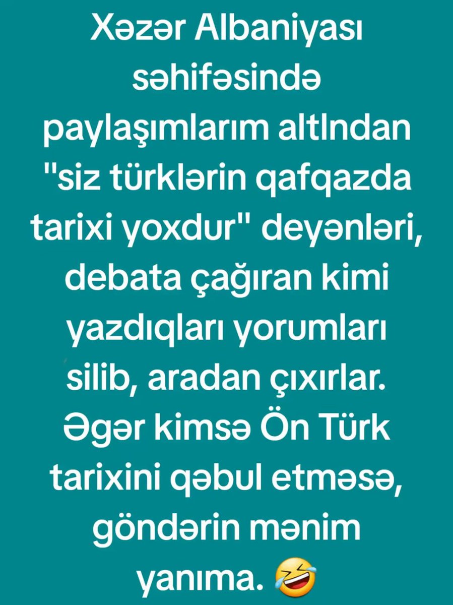 Xəzər Albaniyası tweet media