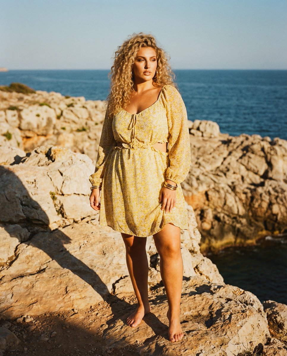 Curvysense's tweet image. Sun-kissed &amp;amp; serving curves ☀️🌊 This breezy beauty is made for golden hour moments and effortless slay 😍✨ From beach days to sunset strolls 💃 Shop now 🛍️ curvysense.com #CurvySense #CurvyDolls #PlusSize #PlusFashion