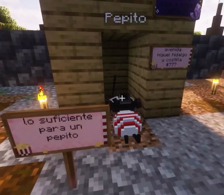 quackity le hizo una casita a pepino, justo como cuando le hizo una a pepito😭