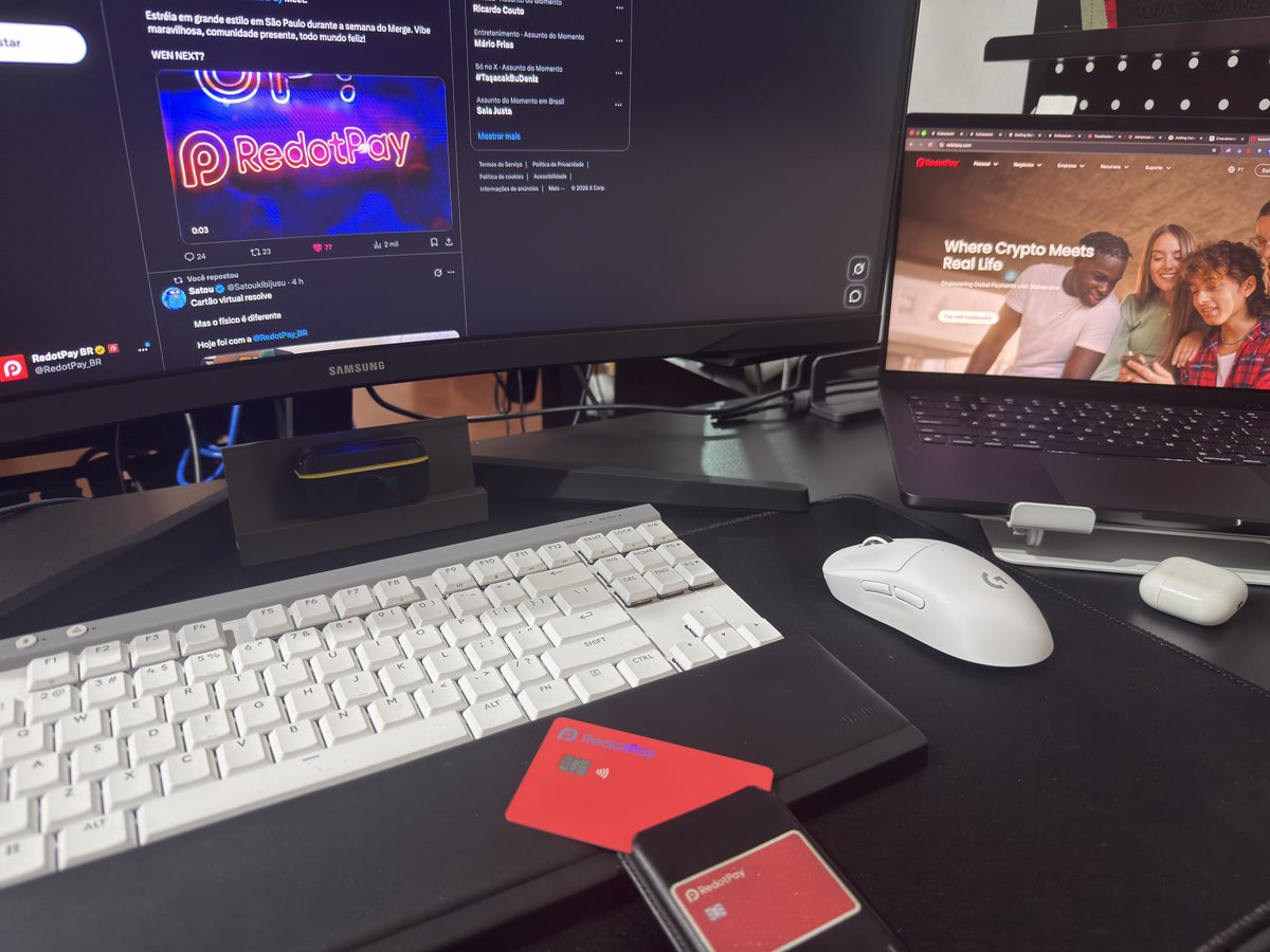 RedotPay BR tweet media
