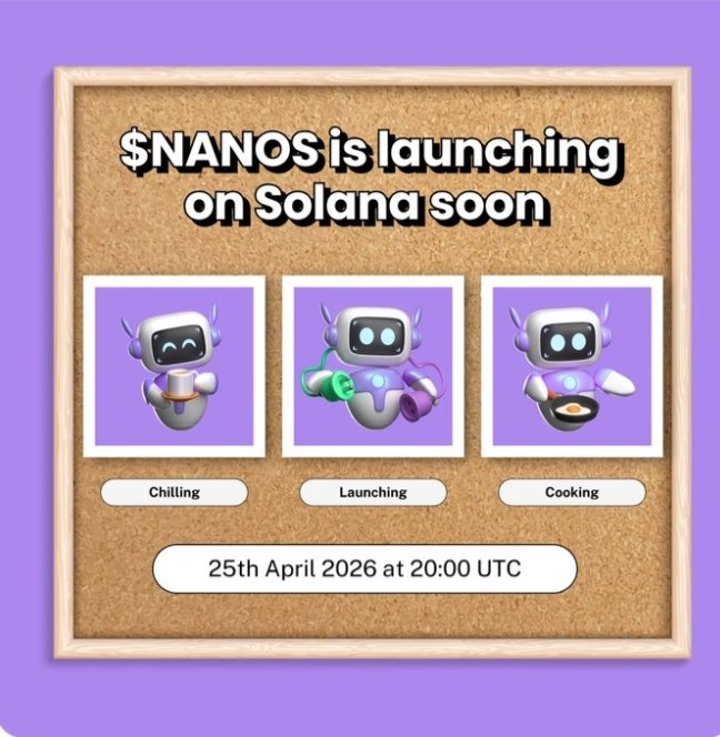Tomorrow Solana gets a fresh pulse. 💜
$NANOS goes live and I can feel the excitement spilling over already

some launches feel routine… this one feels alive 
<a href="/NanosWallet/">Nanos</a>