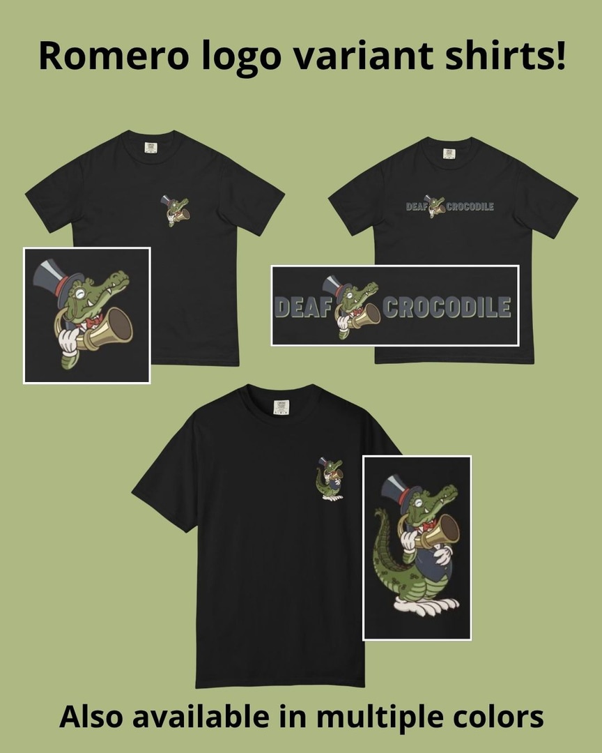 Deaf Crocodile tweet media