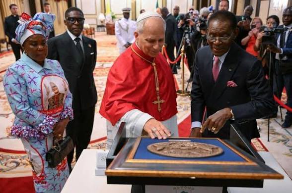 visitarGE's tweet photo. History was cemented. Peace, Stability, Justice and Development was put on display worldwide. Our family remains humble that we call #EquatorialGuinea home. ❤️🇬🇶🇻🇦 https://t.co/cJkJm6CbL4