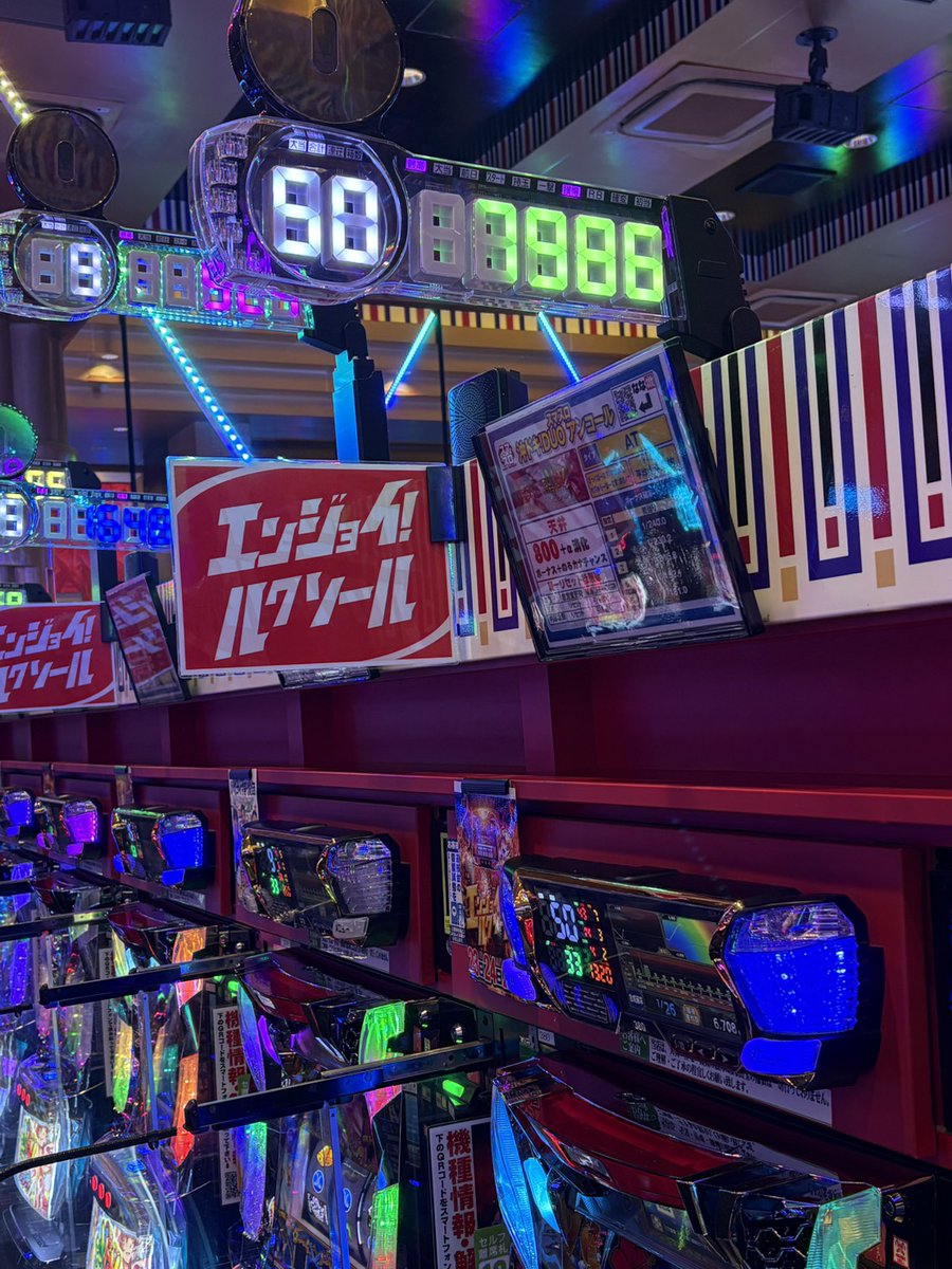 「スロット部門」
エンジョイ中日の結果発表❗
何気にジャグラーも強かったです
6台中「3,000pt」が2台😂
🥇スーパービンゴネオ
『１４,０００pt』over🎉
🥈ゴッドイーター
『９,２００pt』over👏

他に
沖ドキゴージャス「8,000pt」
沖ドキDUOアンコール「7,900pt」
キングハナハナ「5,400pt」