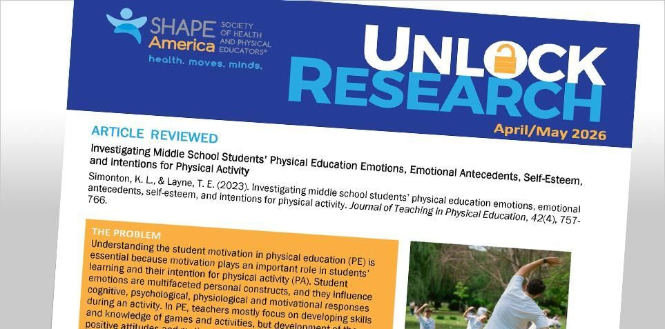 SHAPE America tweet media