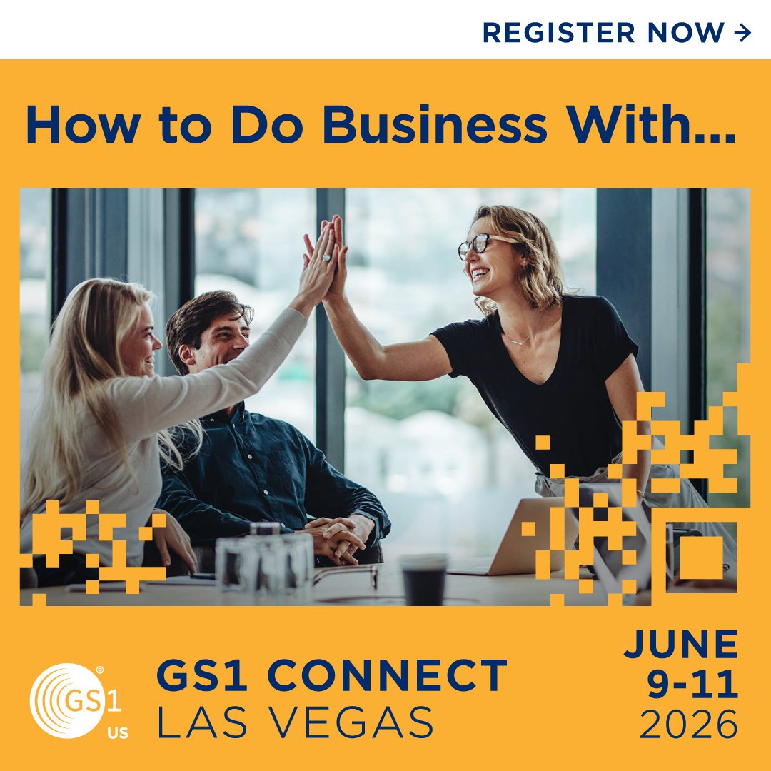 GS1_US's tweet image. Doing business with @compassgroupusa? Learn how to set up items correctly, maintain complete and consistent product info &amp;amp; use #GS1Standards such as the #GTIN, GLN &amp;amp; GDSN to keep #data moving through procurement &amp;amp; operator systems bit.ly/4cyjwit @GS1Connect #GS1Connect26